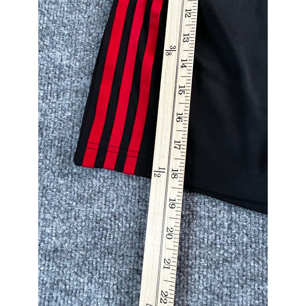 Adidas D2M Primeblue Shorts Mens Medium Black Red AEROREADY Zip Pockets - Picture 9 of 9